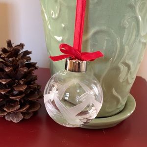 Vintage Lenox Crystal Ball Ornament “Christmas Lights”